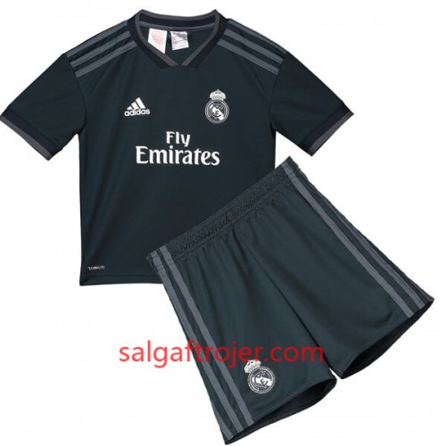 Real Madrid Fodboldtrøjer Børn Udebanesæt 2018/19 Kort ærmer Real Madrid Fodboldtrøjer Børn Udebanesæt 2018/19 Kort ærmer